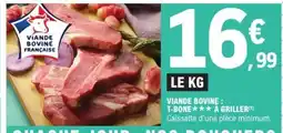 E.Leclerc VIANDE BOVINE : T-BONE offre