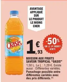 E.Leclerc Oasis Tropical offre