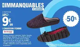 E.Leclerc Chausson Femme offre