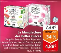 Colruyt La Manufacture des Belles Glaces offre