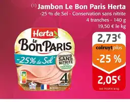 Colruyt Herta Jambon offre
