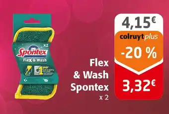 Colruyt SPONTEX Flex & Wash offre