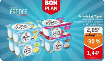 Colruyt YOPLAIT Perle de Lait offre