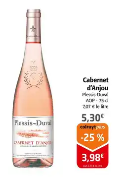 Colruyt Plessis-Duval Cabernet d'Anjou AOP offre