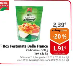 Colruyt Belle France Box Festonate offre
