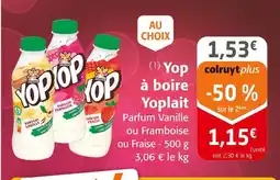 Colruyt YOPLAIIT Yop à boire offre