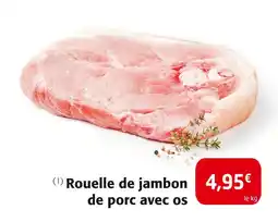 Colruyt Rouelle de jambon de porc avec os offre