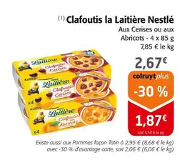 Colruyt la Laitière Clafoutis offre