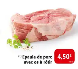 Colruyt Epaule de porc avec os à rôtir offre