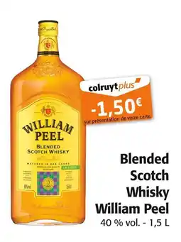 Colruyt William Peel Blended Scotch Whisky offre