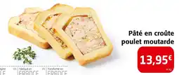 Colruyt Pâté en croûte poulet moutarde offre