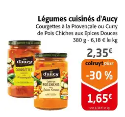 Colruyt D'AUCY Courgettes cuisinées à la Provençale offre