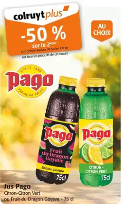 Colruyt Pago Jus offre