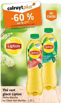Colruyt Lipton Thé vert glacé offre