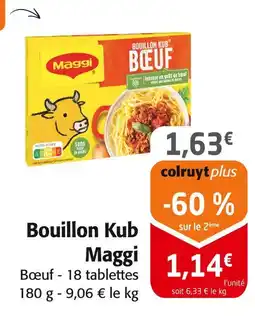 Colruyt MAGGI Bouillon Kub offre