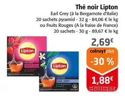 Colruyt LIPTON Thé noir offre