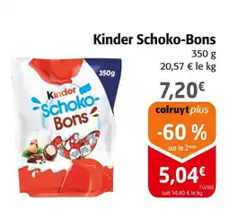 Colruyt Kinder Schoko-Bons offre