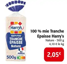 Colruyt HARRY'S 100 % mie Tranche Epaisse offre
