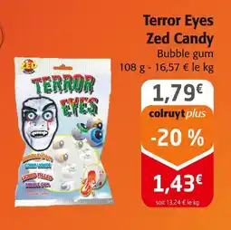 Colruyt ZED CANDY Terror Eyes offre