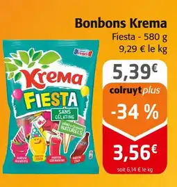 Colruyt Krema Fiesta offre