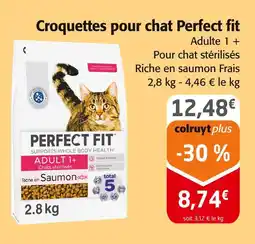 Colruyt PERFECT FIT Croquettes pour chat offre