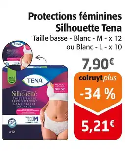 Colruyt Tena Protections féminines Silhouette offre