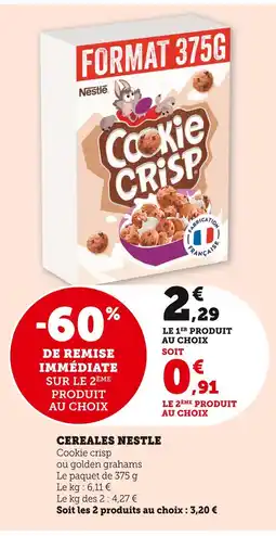 Super U Nestlé Céréales offre