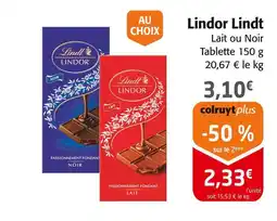 Colruyt Lindt Lindor offre