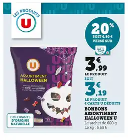 Super U U Bonbons Assortiment Halloween U offre