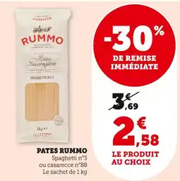 Super U RUMMO PATES offre