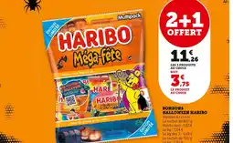 Super U HARIBO Bonbons halloween offre