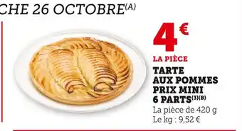 Super U Tarte aux pommes offre