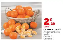 Super U Clementine offre