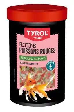 Jardiland Aliment complet pour poissons rouges Tyrol offre