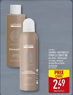 ALDI Lacura Gamme Happiness crème pour le corps offre