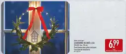 ALDI HOME CREATION COURONNE DE NOËL LED offre