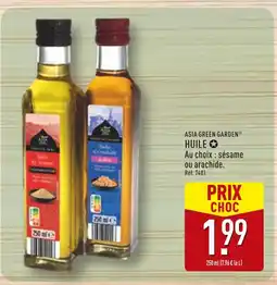 ALDI Asia Green Garden ou citron et chocolat blanc offre