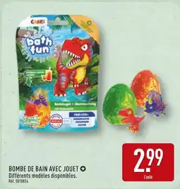 ALDI Craze Bombe de bain avec jouet offre