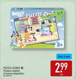 ALDI Bluey Puzzle Licence offre