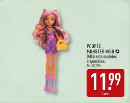 ALDI Monster High Poupée offre