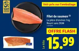 Lidl Filet de saumon offre