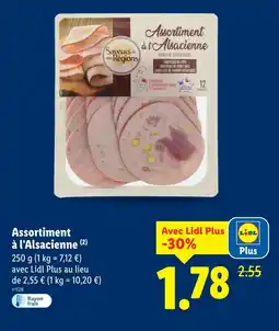 Lidl Saveurs de nos Régions Assortiment à l'Alsacienne offre