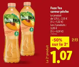 Lidl FUZE TEA offre