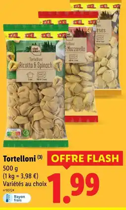 Lidl Chef Select Tortelloni Ricotta & Spinach offre