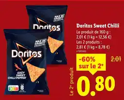 Lidl DORITOS Sweet Chilli offre