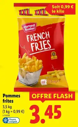 Lidl HARVEST BASKET Pommes frites offre