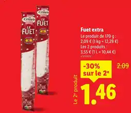 Lidl LE CESARIN Fuet extra offre