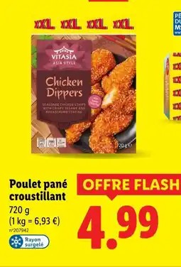 Lidl VITASIA Poulet pané croustillant offre