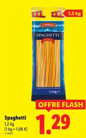 Lidl COMBINO Spaghetti offre