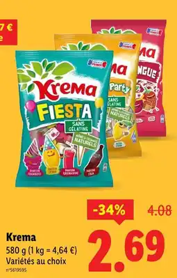 Lidl KREMA offre